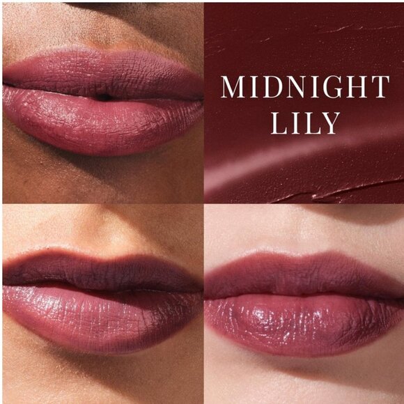 TATCHA The Kissu Lip Tint SPF 25 ~MIDNIGHT LILY (Nude Deep Berry) 4g NIB (Japan) - Picture 6 of 14